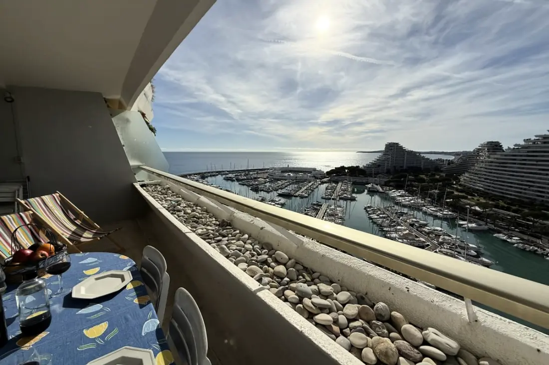 06dj - Appartement Vue Mer 4 Pers - Terrasse