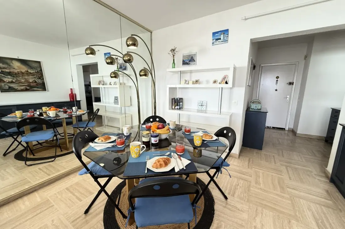 06dj - Appartement Vue Mer 4 Pers - Terrasse
