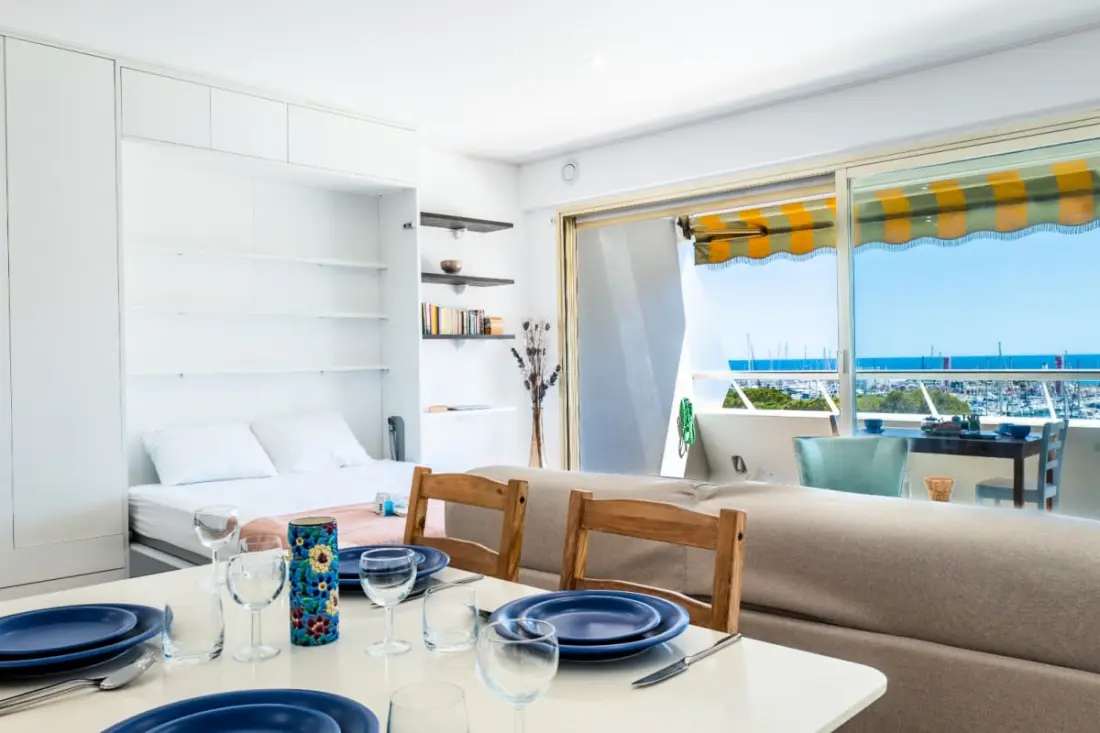 Studio Spacieux Avec Vue Imprenable Sur La Mer