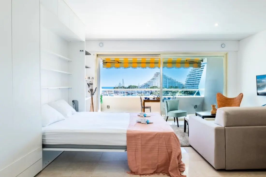 Studio Spacieux Avec Vue Imprenable Sur La Mer