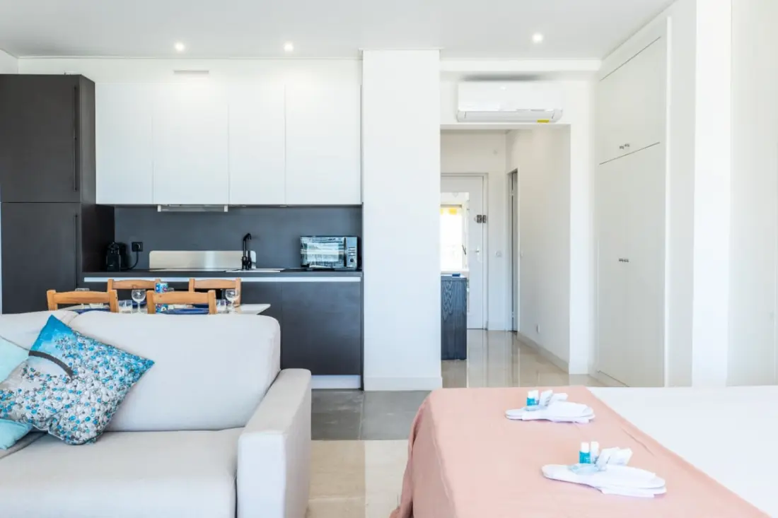 Studio Spacieux Avec Vue Imprenable Sur La Mer