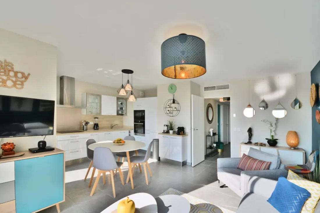 Superbe Appartement Vue Mer à Villeneuve-loubet