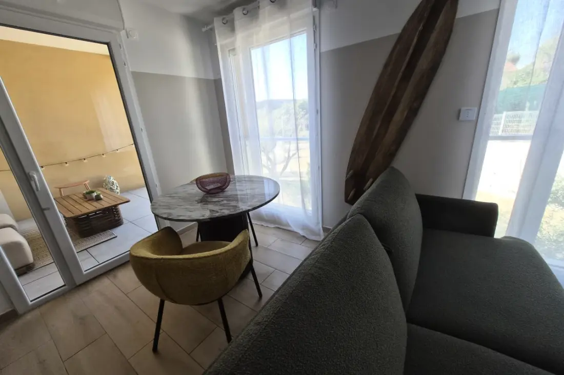 Studio Moderne - Terrasse - Piscine