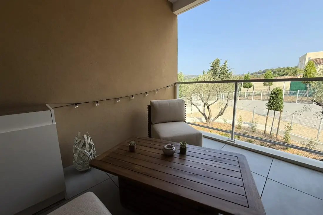 Studio Moderne - Terrasse - Piscine