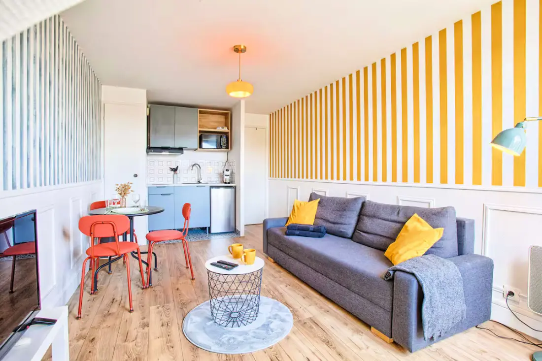 Charmant Studio Avec Balcon à Villers-sur-mer