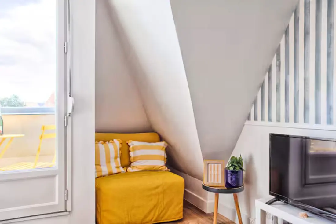 Charmant Studio Avec Balcon à Villers-sur-mer