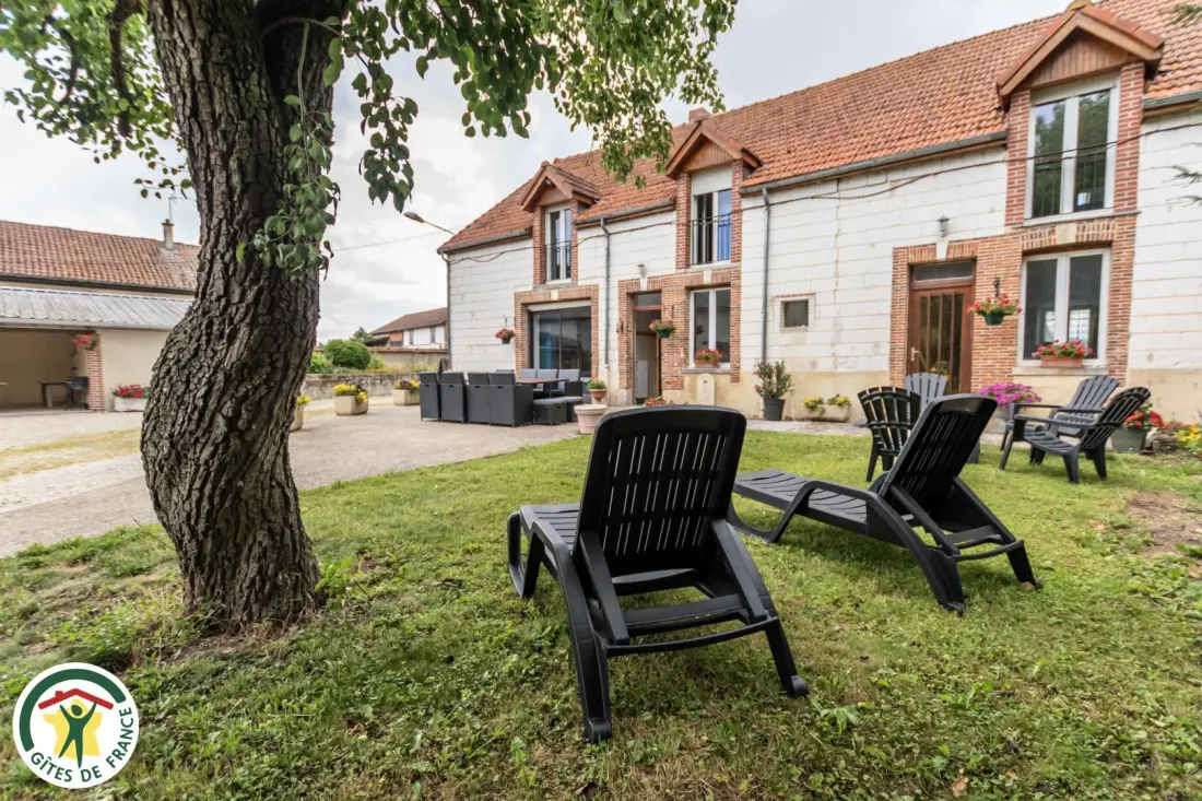 Gîte de France La cour de marie-mariette 3 épis