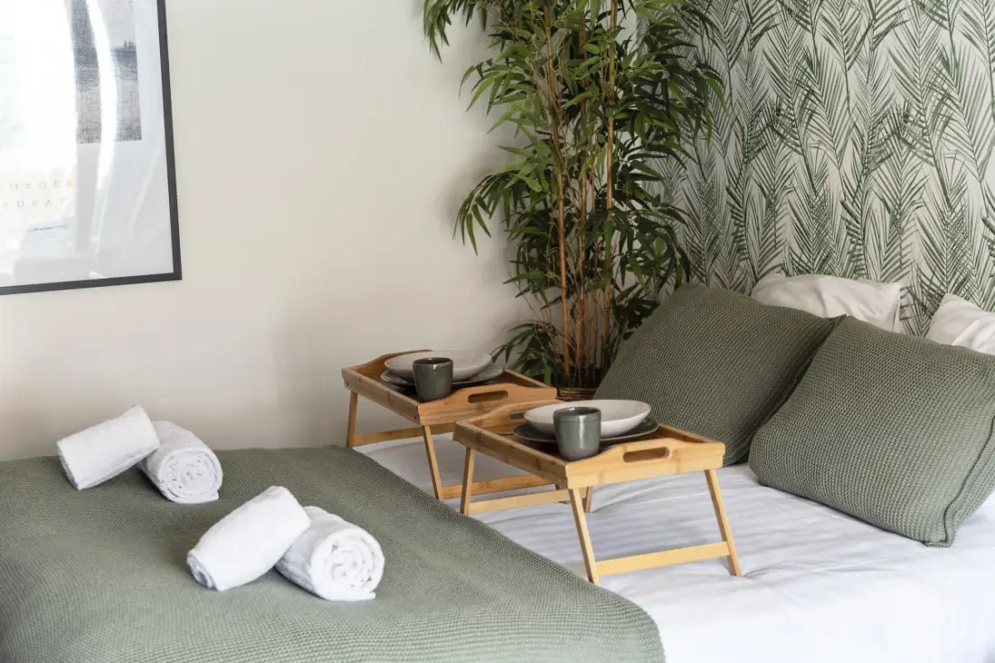 Oasis Studio | Terrasse Privée, Parking Gratuit