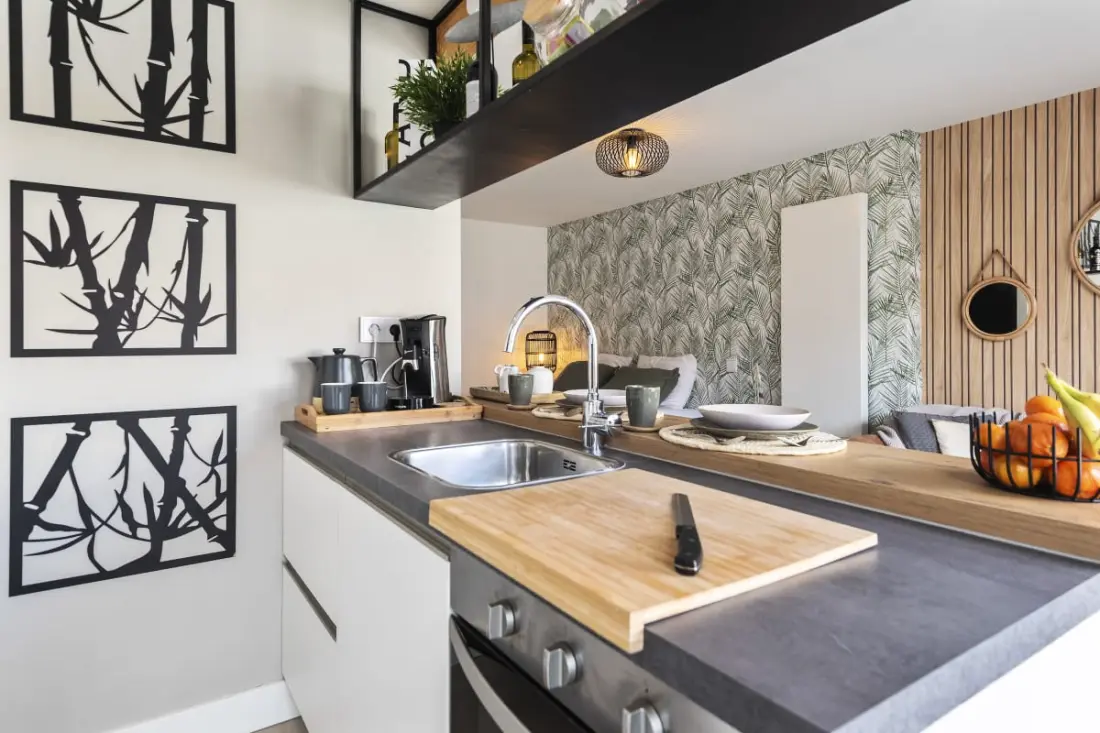 Oasis Studio | Terrasse Privée, Parking Gratuit