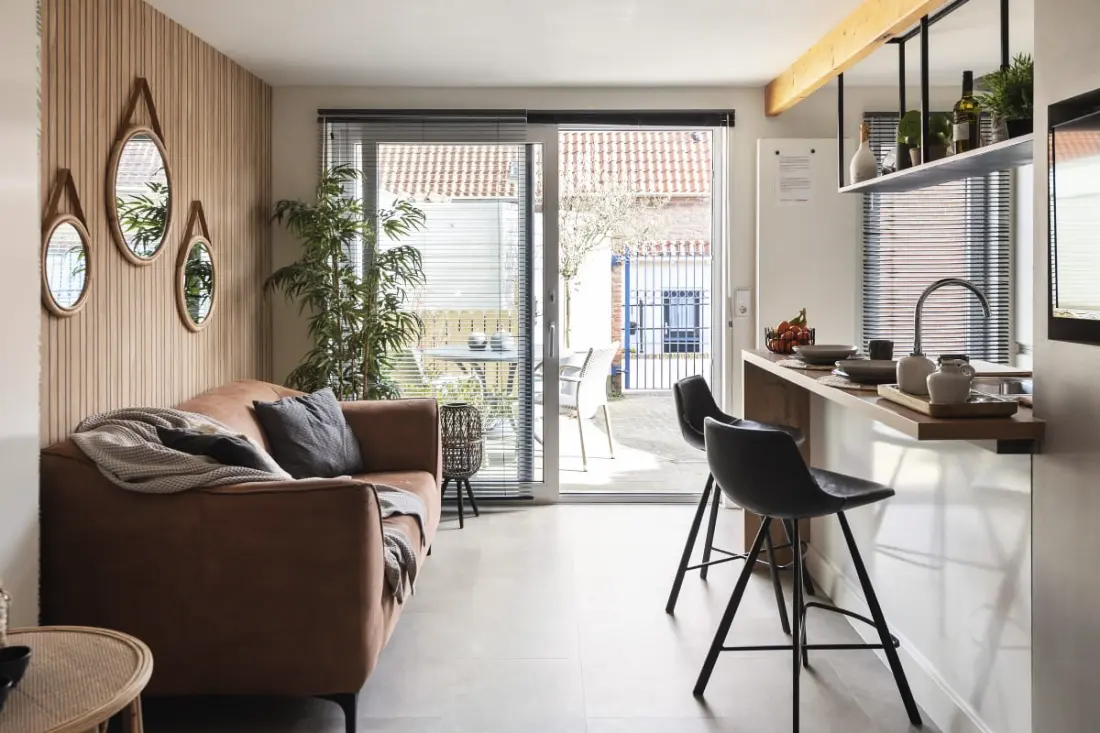 Oasis Studio | Terrasse Privée, Parking Gratuit