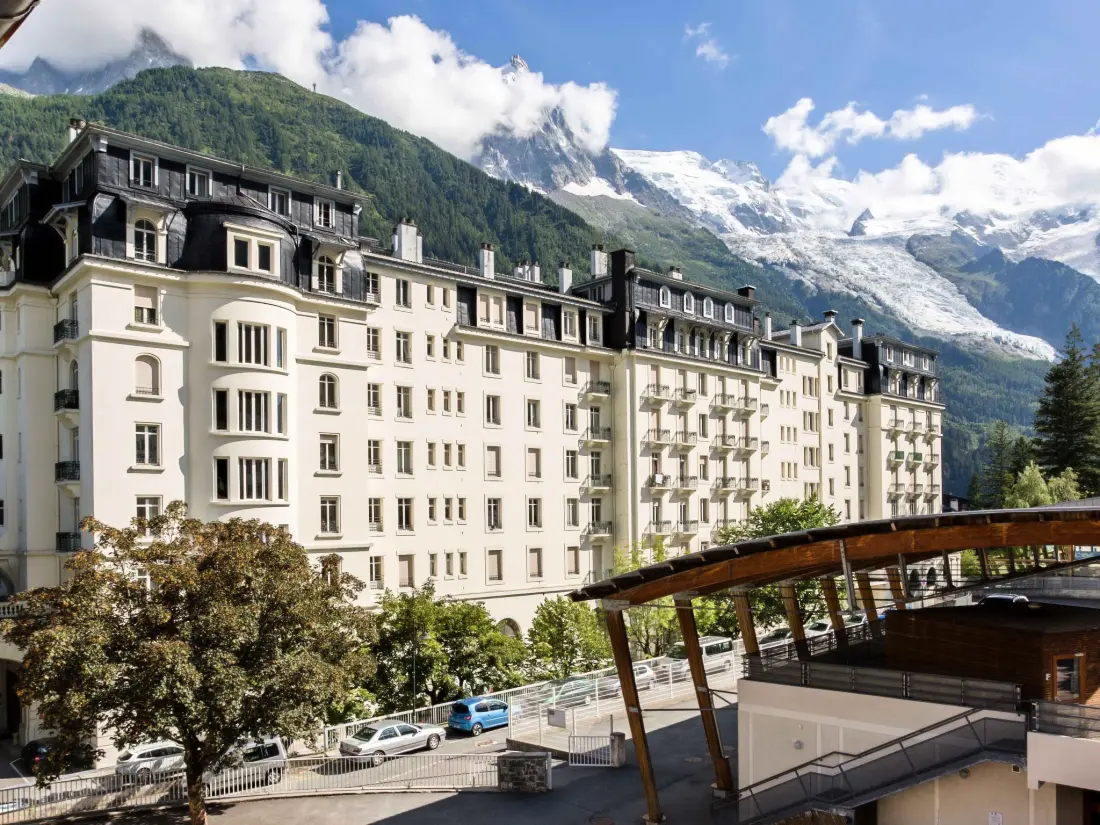 Résidence in Chamonix und Bergblick