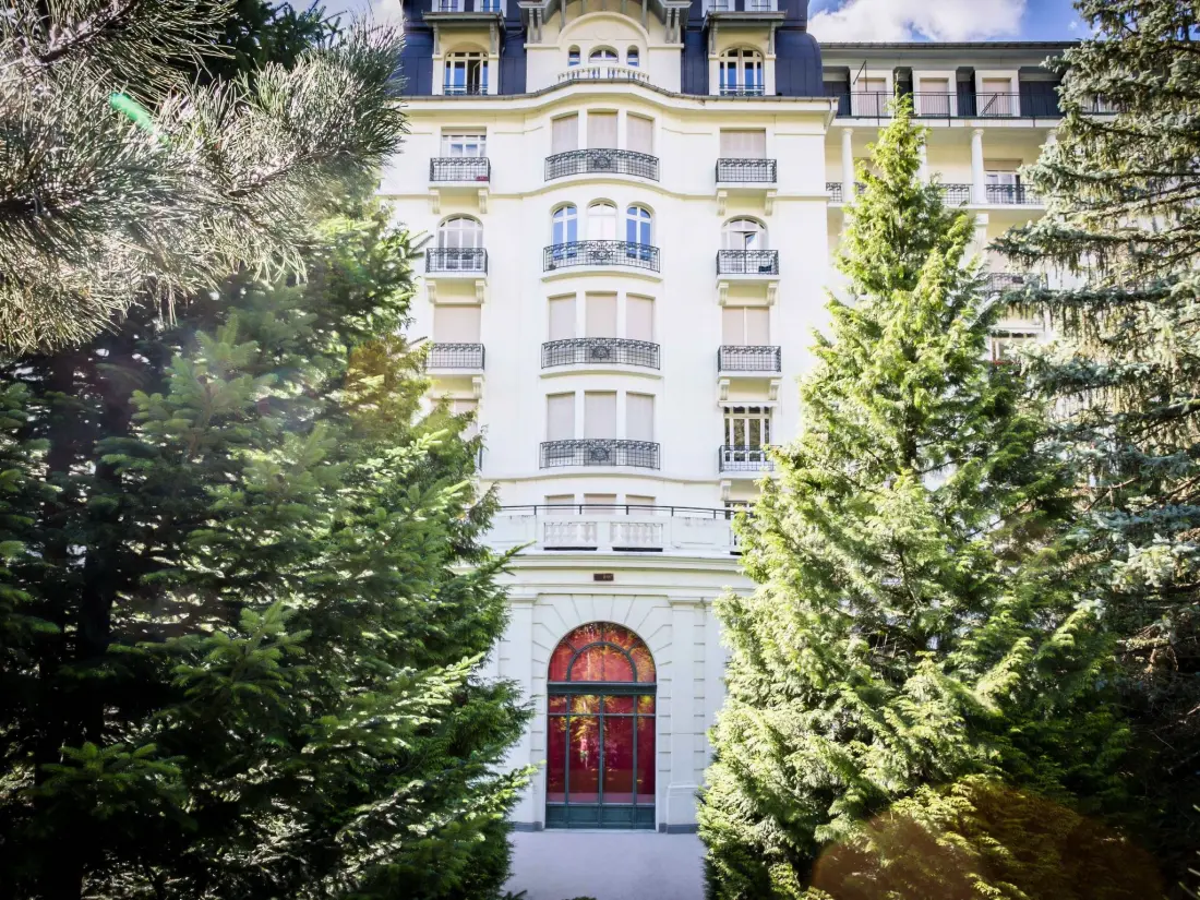 Résidence in Chamonix und Bergblick