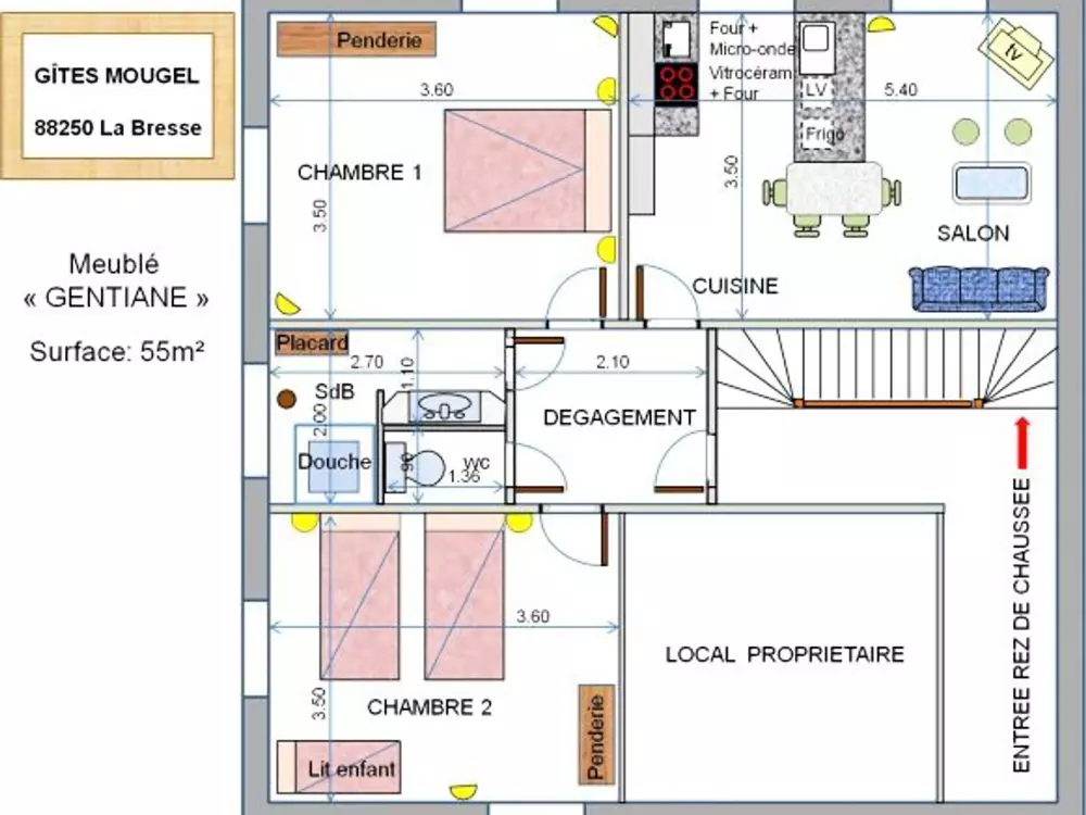 Maison de Vacances La Bresse 10