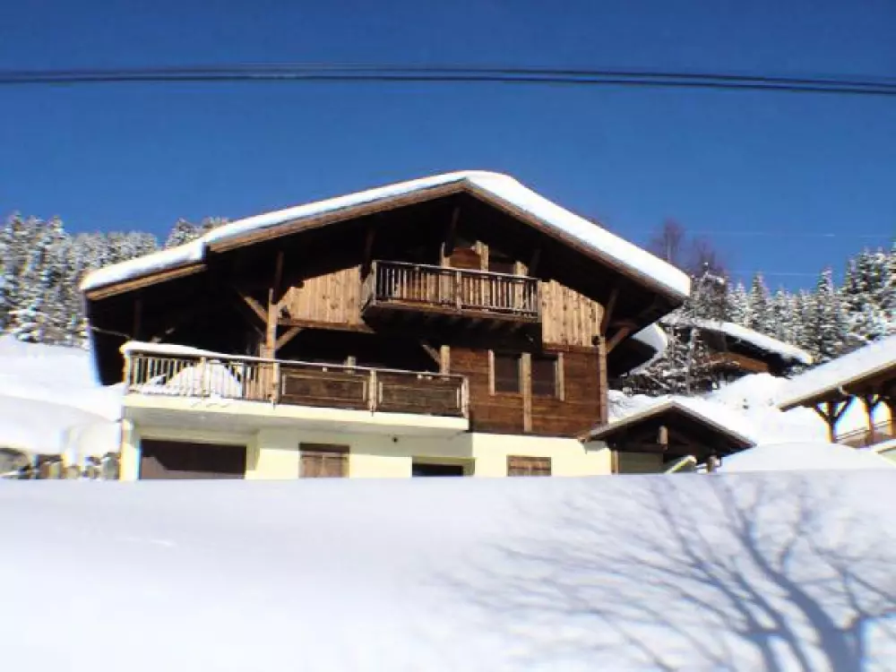 Chalet aux Gets avec Sauna