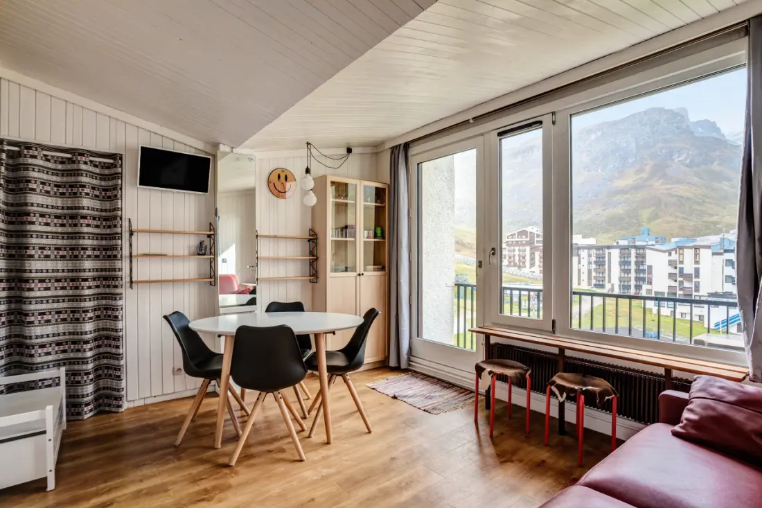 Appartement à Tignes avec accès direct aux pistes