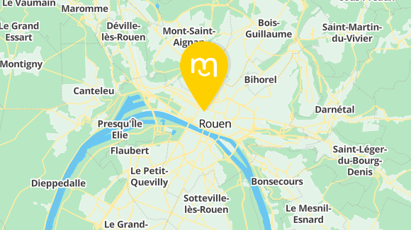 Voir la carte et les moyens de transport