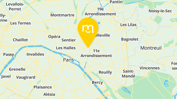 Voir la carte et les moyens de transport