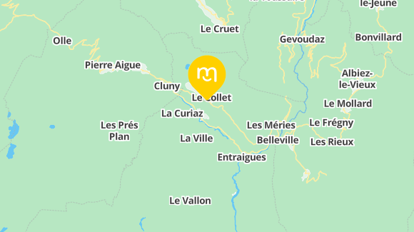 Voir la carte et les moyens de transport