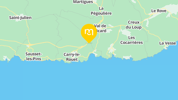Voir la carte et les moyens de transport