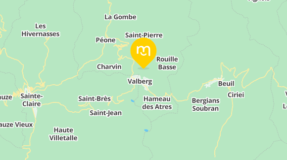 Voir la carte et les moyens de transport