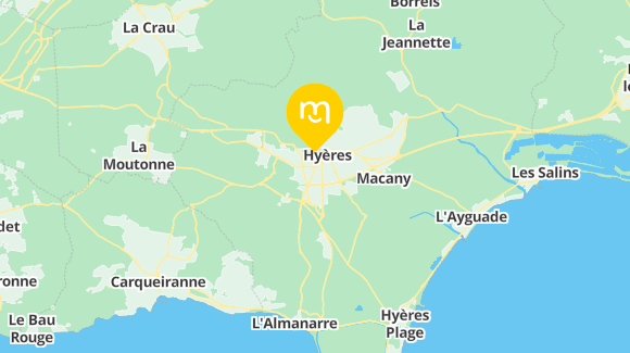 Voir la carte et les moyens de transport