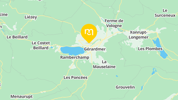 Voir la carte et les moyens de transport