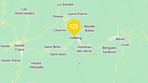 Voir la carte et les moyens de transport