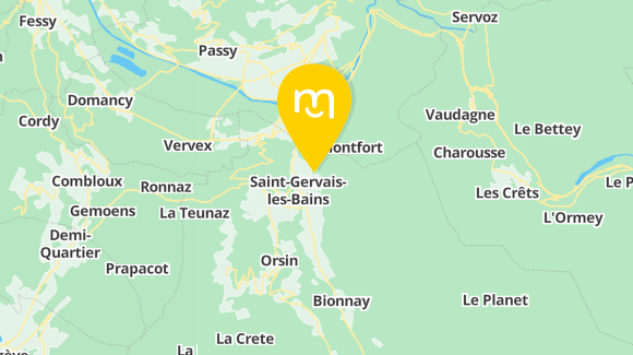 Voir la carte et les moyens de transport