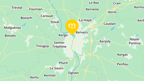 Voir la carte et les moyens de transport