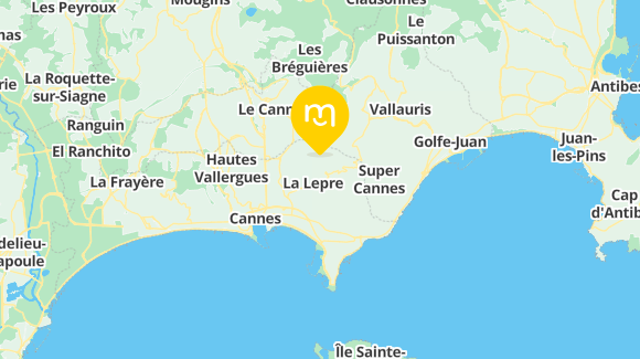 Voir la carte et les moyens de transport