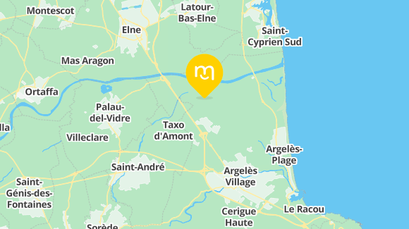 Voir la carte et les moyens de transport
