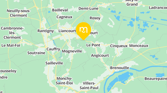 Voir la carte et les moyens de transport