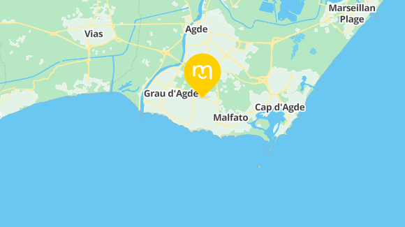 Voir la carte et les moyens de transport