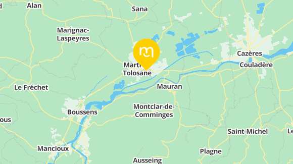 Voir la carte et les moyens de transport