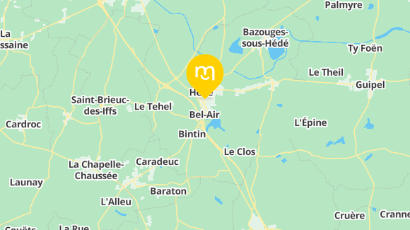 Voir la carte et les moyens de transport
