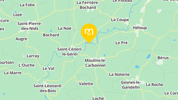 Voir la carte et les moyens de transport