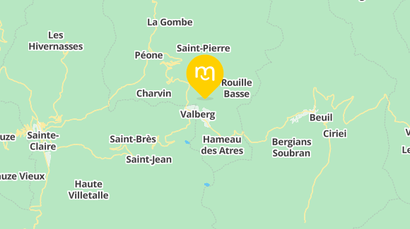 Voir la carte et les moyens de transport