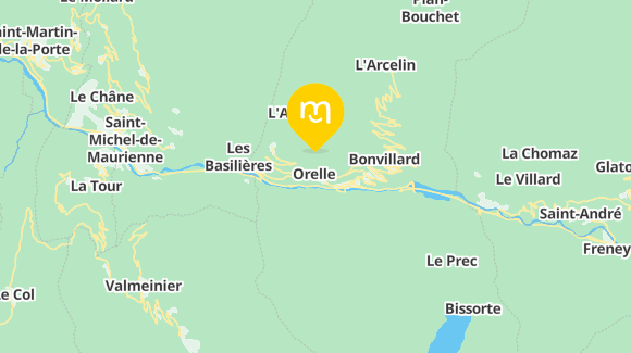 Voir la carte et les moyens de transport