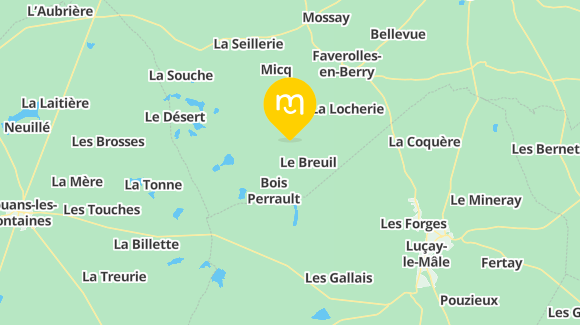 Voir la carte et les moyens de transport