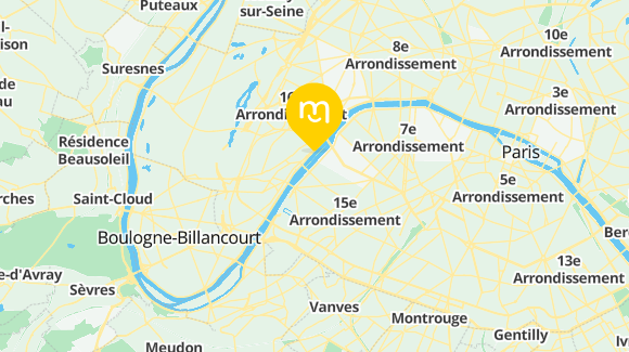 Voir la carte et les moyens de transport