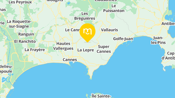 Voir la carte et les moyens de transport