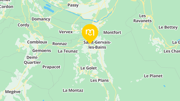 Voir la carte et les moyens de transport