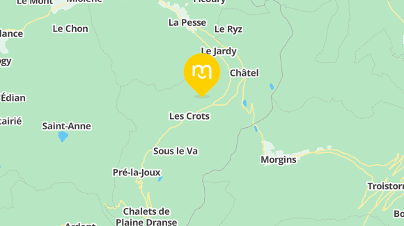 Voir la carte et les moyens de transport