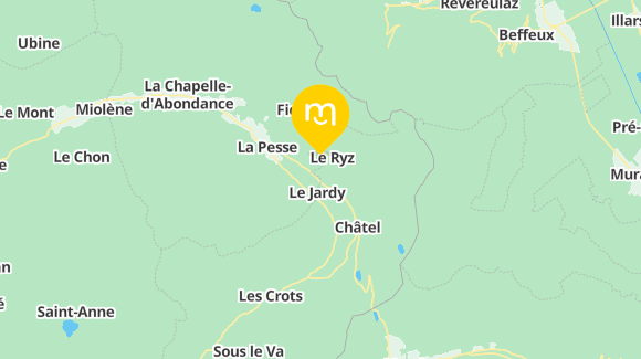 Voir la carte et les moyens de transport