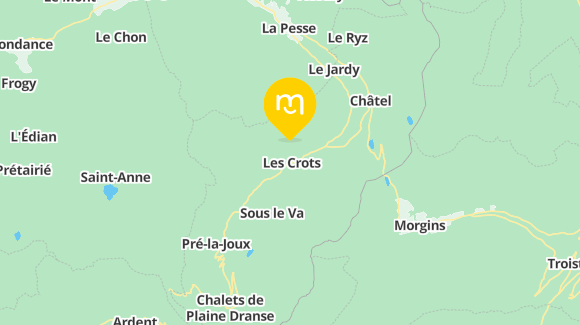 Voir la carte et les moyens de transport
