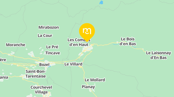 Voir la carte et les moyens de transport