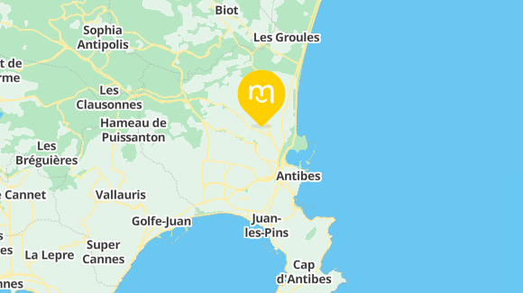 Voir la carte et les moyens de transport