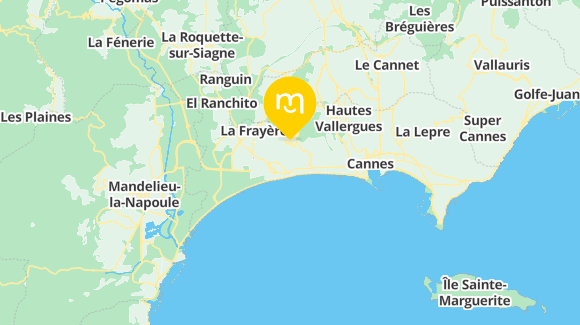 Voir la carte et les moyens de transport