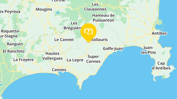 Voir la carte et les moyens de transport