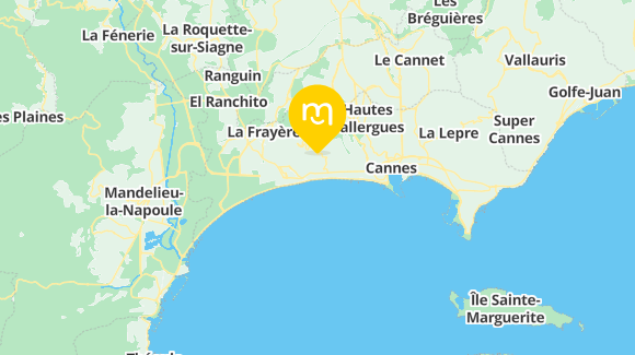 Voir la carte et les moyens de transport